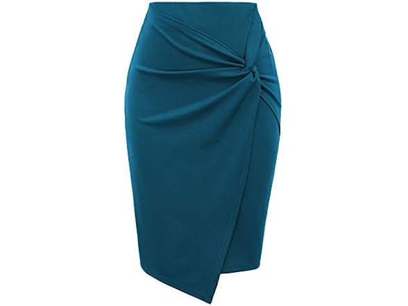 Kate Kasin Women (L) Wear Work Pencil Skirts Skirt