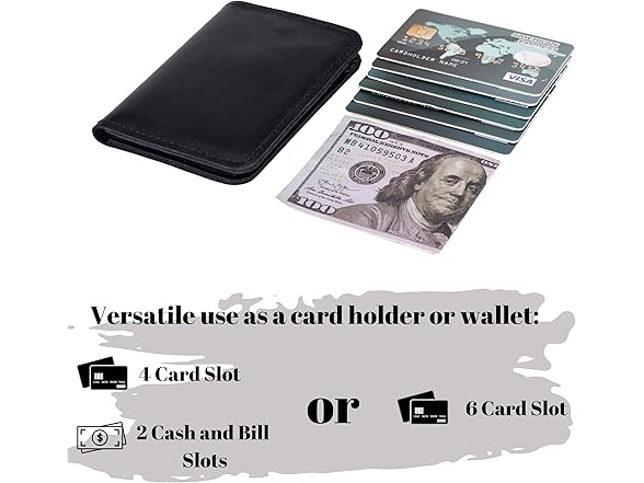Lupinny Leather Slim Wallet