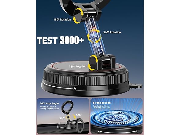 NotiXas 360° Magnetic Phone Holder | MagSafe