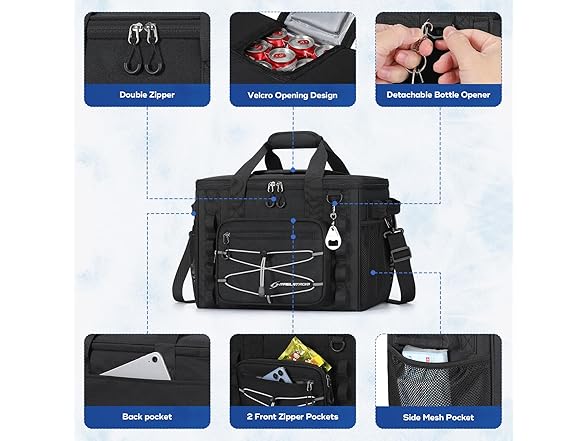 Maelstrom Soft Sided Cooler Bag, 30 Can