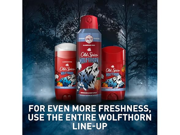 Old Spice Aluminum Free Deodorant Wolfthorn 2.6oz