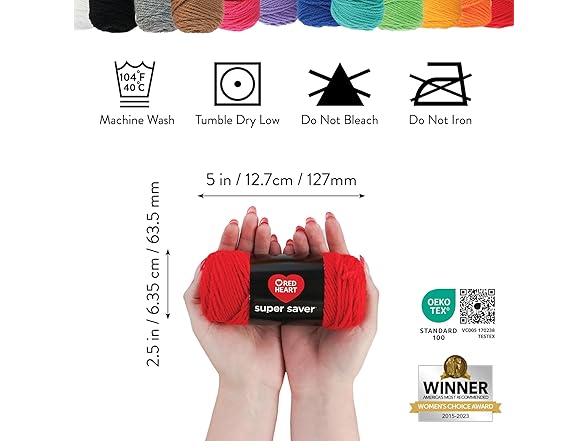 Red Heart Super Saver Yarn Knit Kit