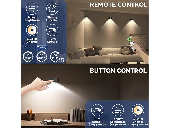 Lightbiz Picture Light Black 3 Pcs