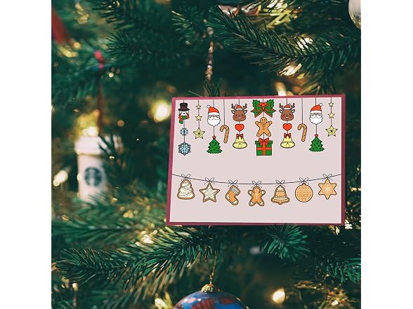 GLOBLELAND Christmas Banner Clear Stamps