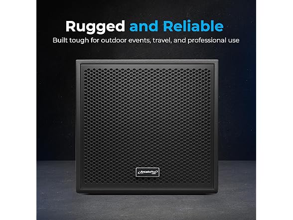 ANTAKIPRO 2000W Powered 18" Subwoofer