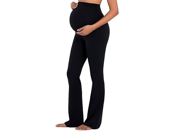 Sunzel Maternity Flare Leggings 32in S