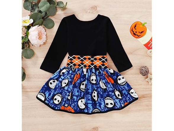 LYSMuch Girls (4T) Toddler Halloween Kids Dress