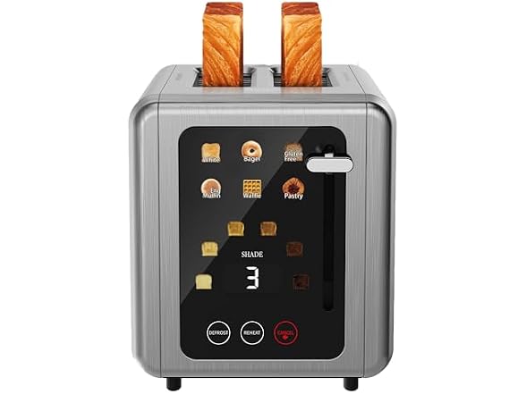 WHALLPRO Touch screen Toaster 2 slice