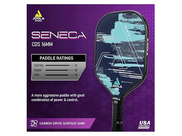 JOOLA Seneca 16mm Pickleball Paddle