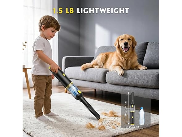 CROS 4-in-1 Mini Cordless Vacuum Cleaner