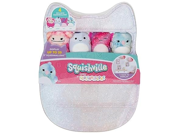 Squishville by Original Squishmallows Play and Display Storage