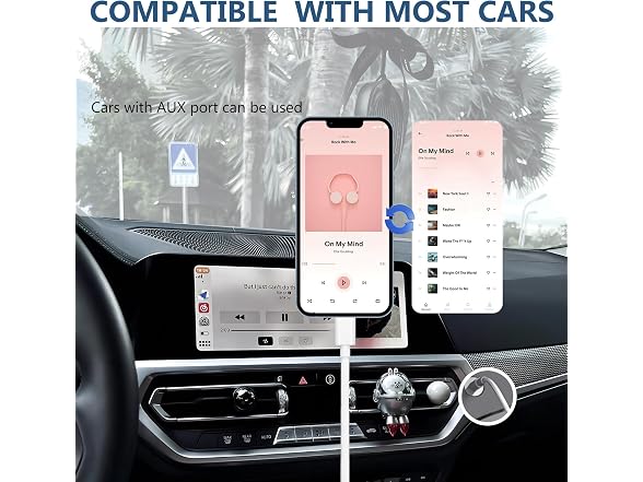 Seulliya USB-C to 3.5mm Aux Jack Cable 3.3ft