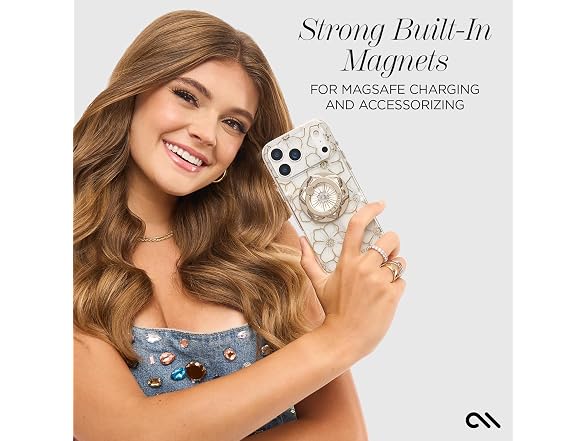 Case-Mate iPhone 17 Pro Floral Gems Case