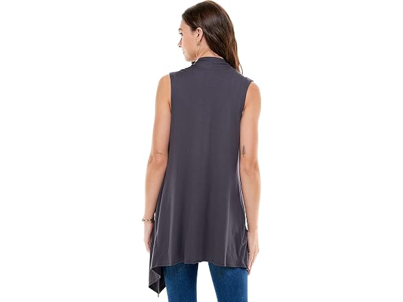 Azules Women (XL) Sleeveless Open Front Cardigans