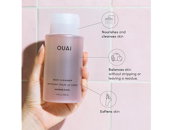 OUAI Body Cleanser, Melrose Place - Foam
