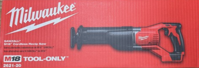 Milwaukee 2621-20 M18 18V SAWZALL Reciprocating Saw - Gallery 2