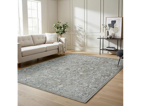 Gertmenian Botanica Rug 5x7 Shauna Blue