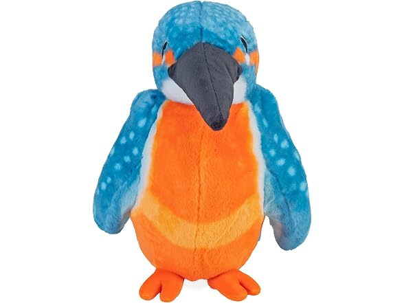 Wild Republic Cuddlekins Eco Kingfisher, Stuffed Animal, 12 Inches