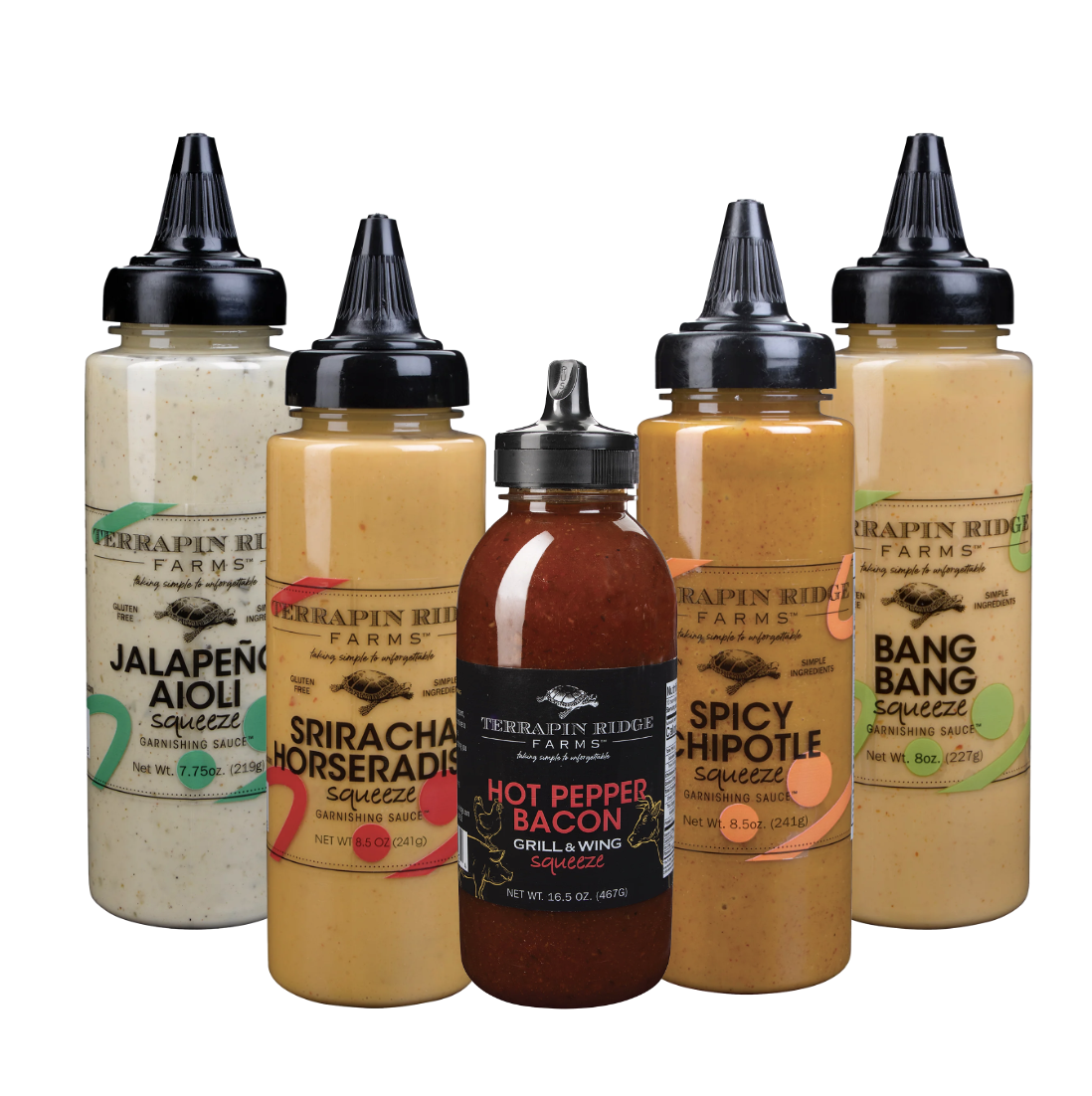 (5pk) Spicy Squeeze Sauce Collection - Gallery 9