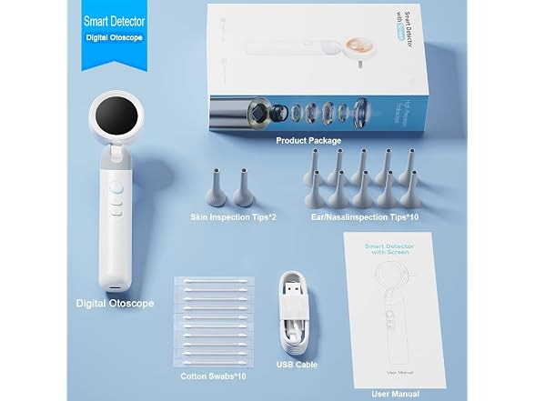 ASPOVEN 1080P HD Otoscope Ear Camera
