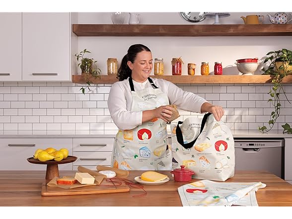 Now Designs Cheeses Cotton Tote