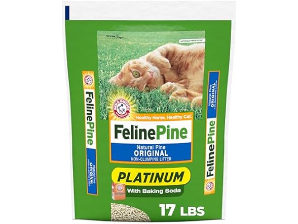 Feline Pine Platinum Non-Clumping Cat Litter