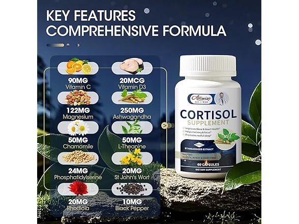 Cortisol Supplements for Women and Men