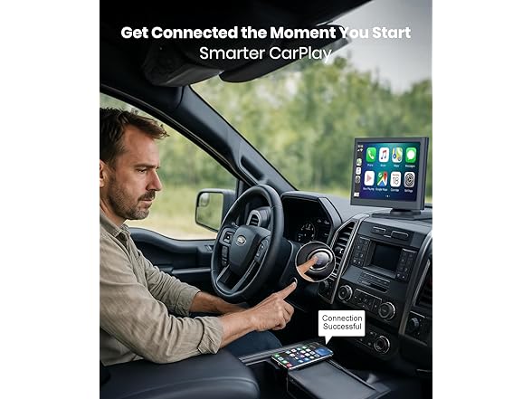 7" HD Wireless Car Play Touch Screen