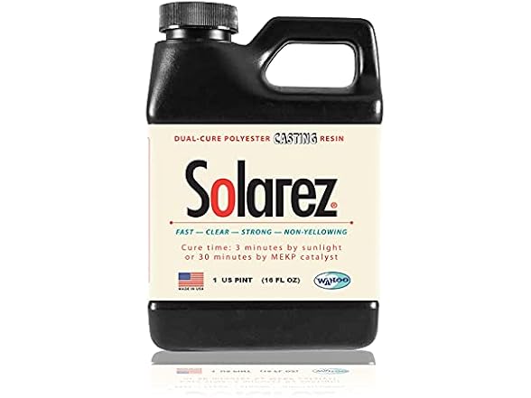 SOLAREZ UV Cure Clear Casting Resin (Pint)