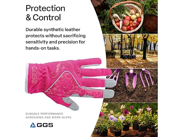 Skytec GGS 3-Pack of Gardening Gloves