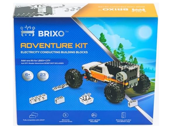 DAKOTT Conductive Chrome-Plated Building Bricks Kit