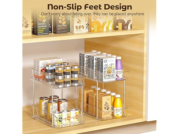 incostar 2-Tier Pull-Out Storage Organizer