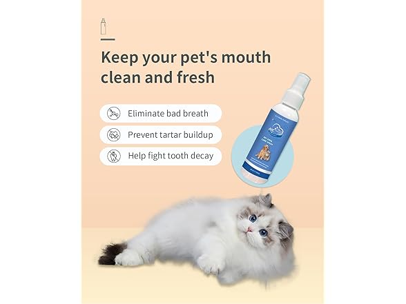 JUC Dog Breath Freshener for Dogs & Cats