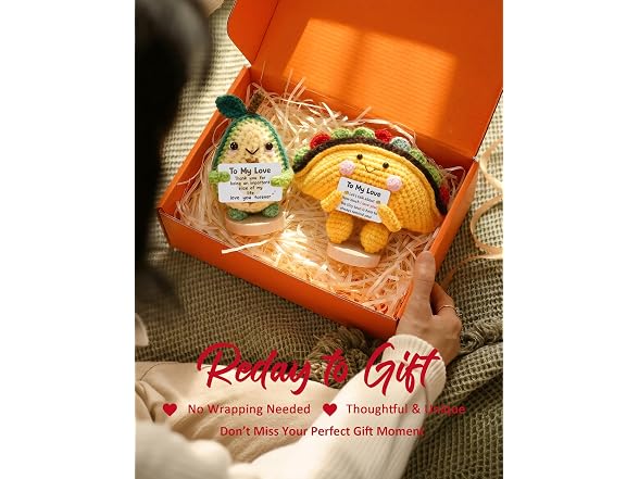 Bafeil 2 PCS Crochet Gift Set