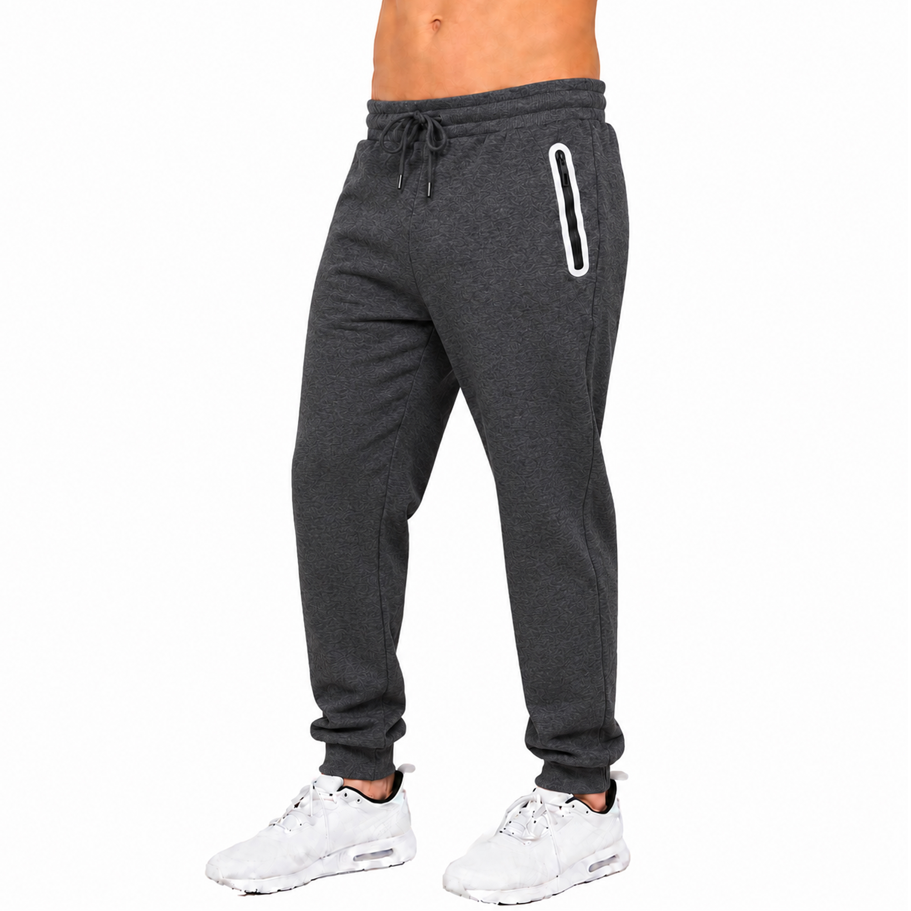 3Pk Mens Fleece Lined Jogger - Gallery 26