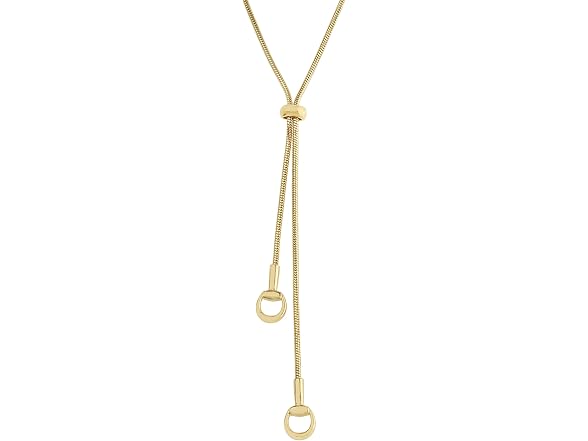 Steve Madden Women's Collegiate Link Y Necklace