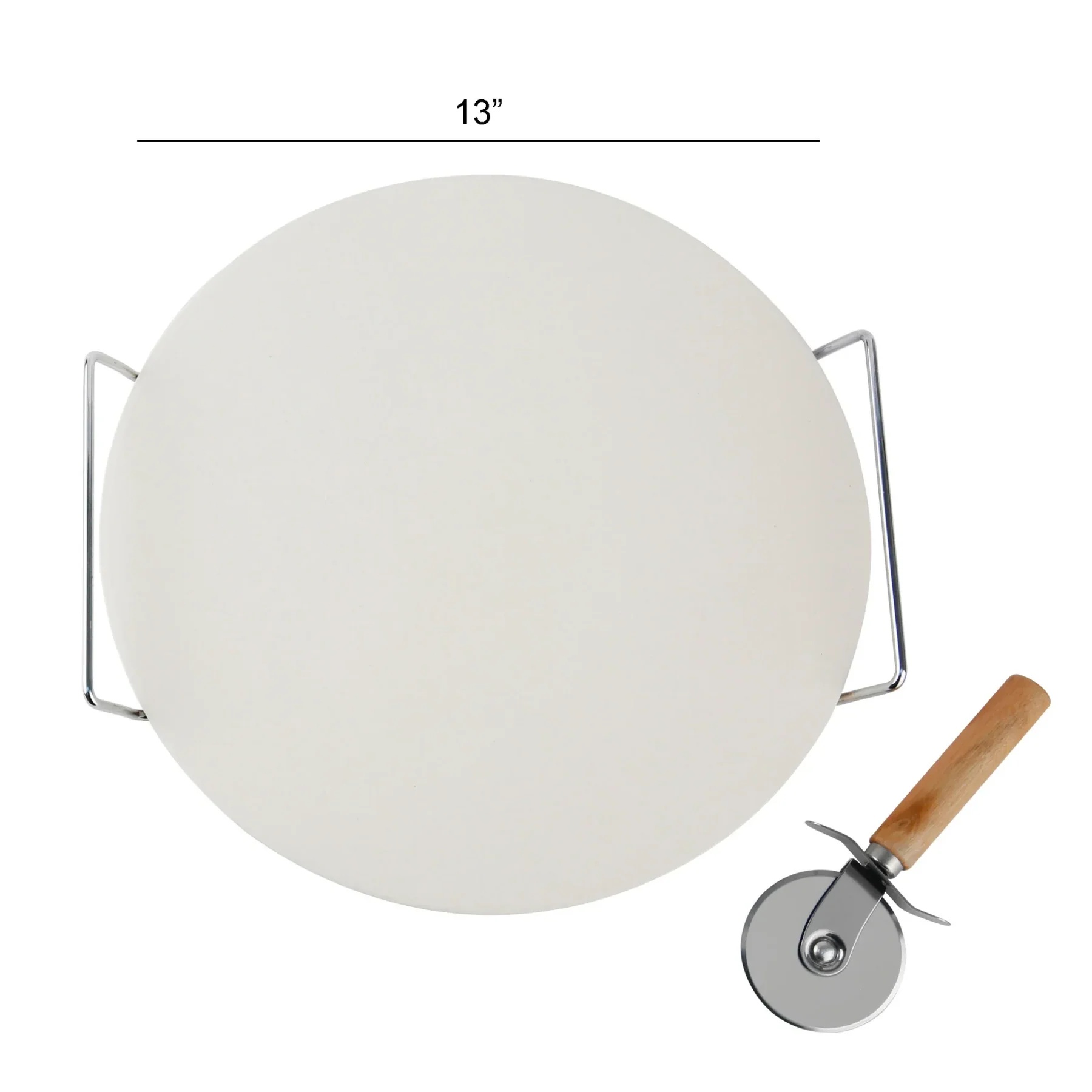 Le Regalo 3 Piece Pizza Stone Set - Gallery 9