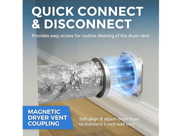 Jeevony Magnetic Dryer Vent Coupling