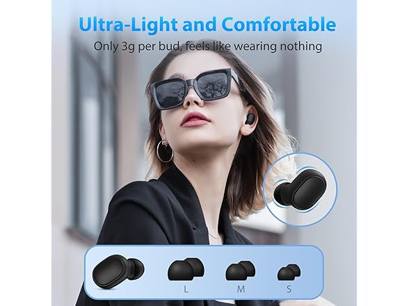 USB-C Rechargeable Wireless Earbuds