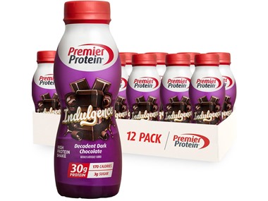 $23.99, Was $33.99, 29% Off! Premier Protein Shake Dk Chocolate, 12 Pack dealfomo