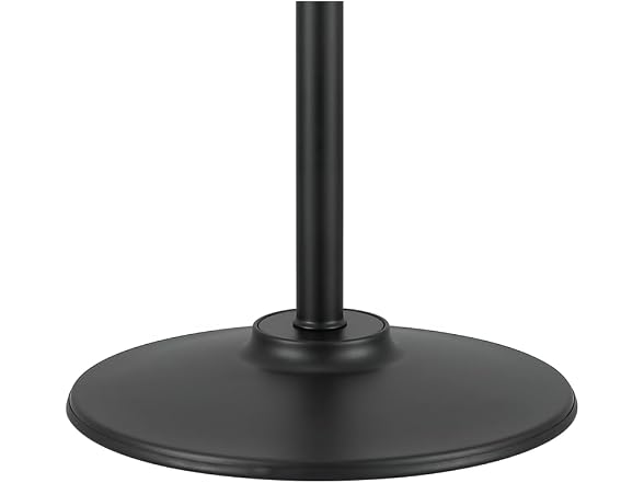 Good Housekeeping Matte Black 16" Pedestal Fan