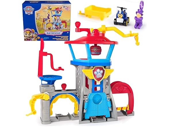 Paw Patrol: Air Rescue Pup Squad Adventure Bay Airport Playset