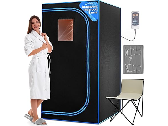 SereneLife Portable Sauna Box for Home