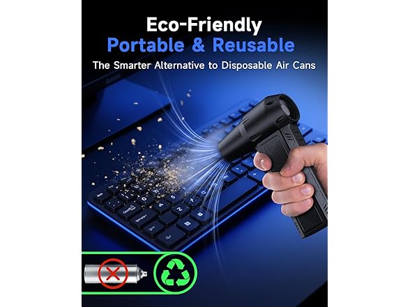 Compressed Air Duster, 150000RPM