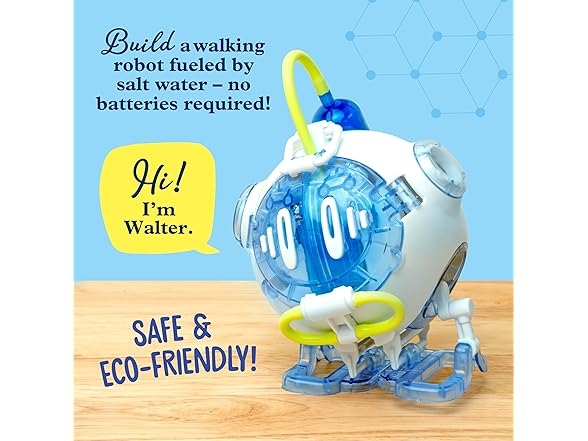 Thames & Kosmos Saltwater Fuel Cell Robot STEM Experiment Kit