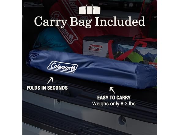 Coleman Portable Camping Chair 4-Can Cooler