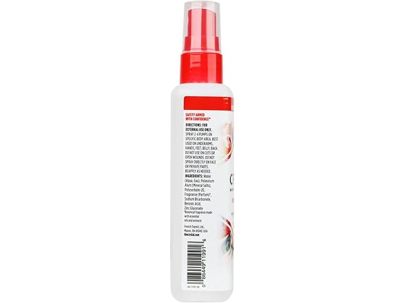 Crystal Mineral Deodorant Spray Pomegranate 4.0