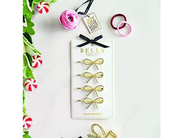Bella Sleep Seamless Elastic Hair Ties Tangle-Free Ponytail Holders