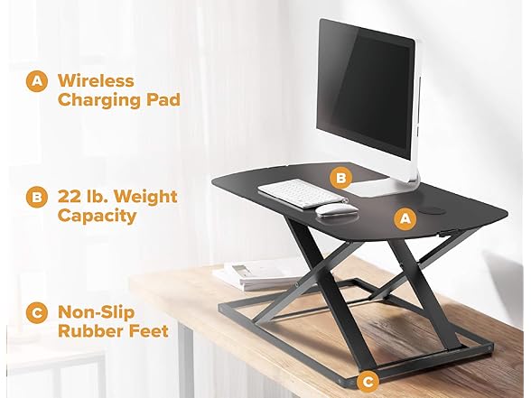 Bostitch Office Sit Stand Desk Converter