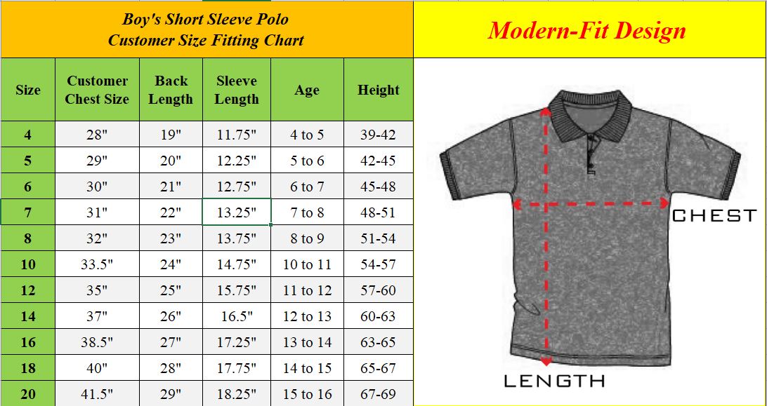3PK Boys Short Sleeve School Polo - Gallery 16